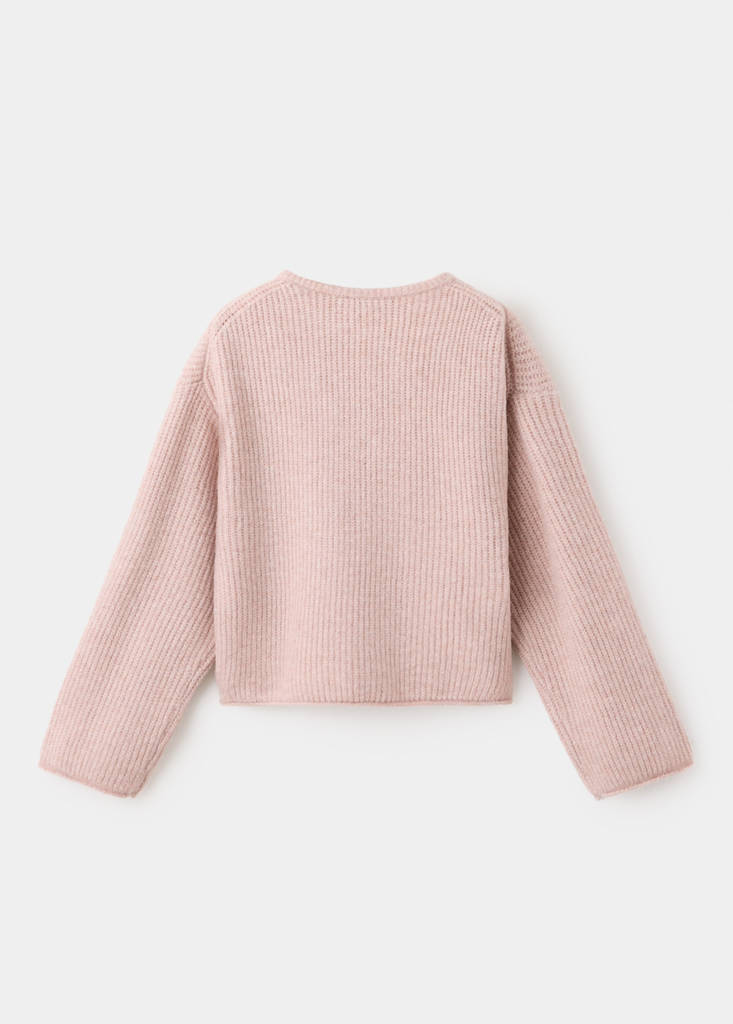 Knit sweater — Pink