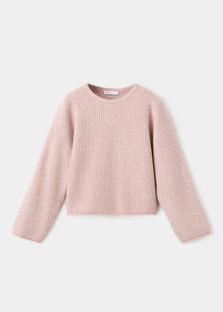Knit sweater — Pink