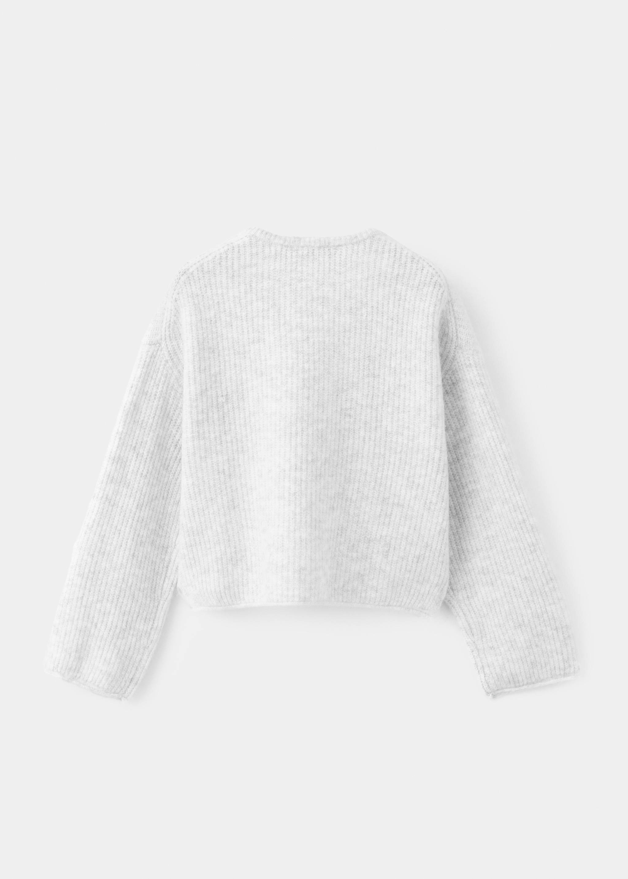 Knit sweater - Reverse of the article