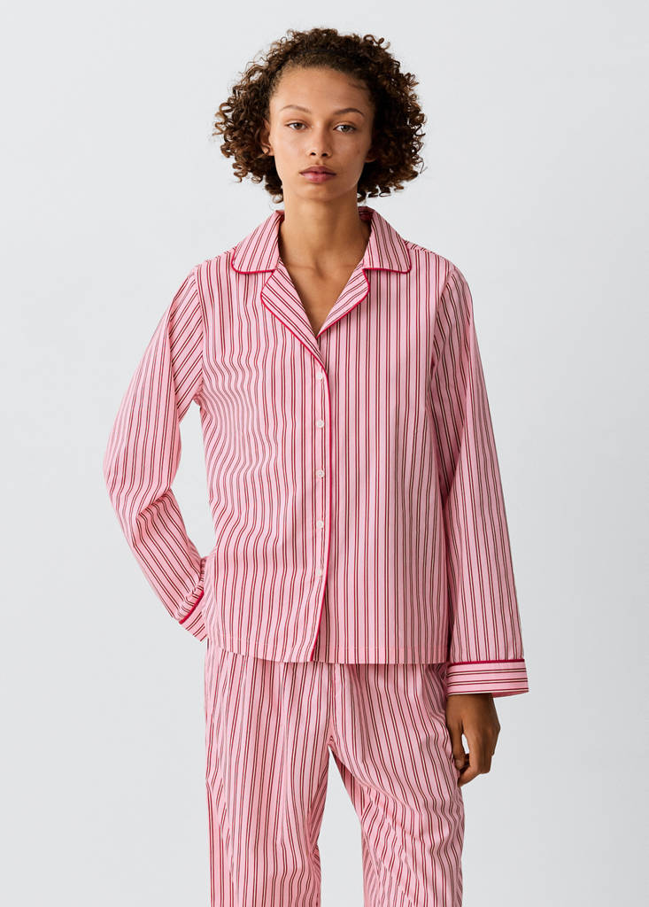Striped pyjama set — Pink