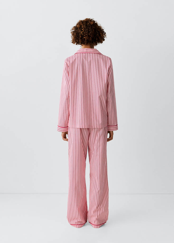 Striped pyjama set — Pink