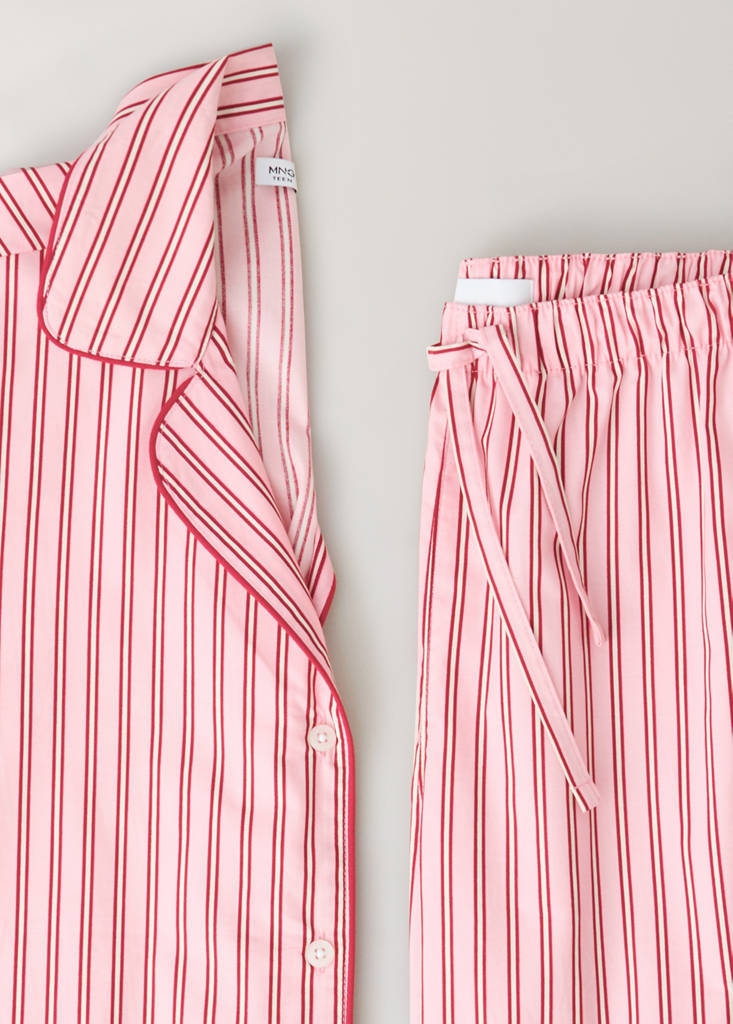 Striped pyjama set — Pink