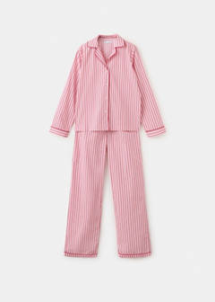 Striped cotton pyjamas — Pink 5