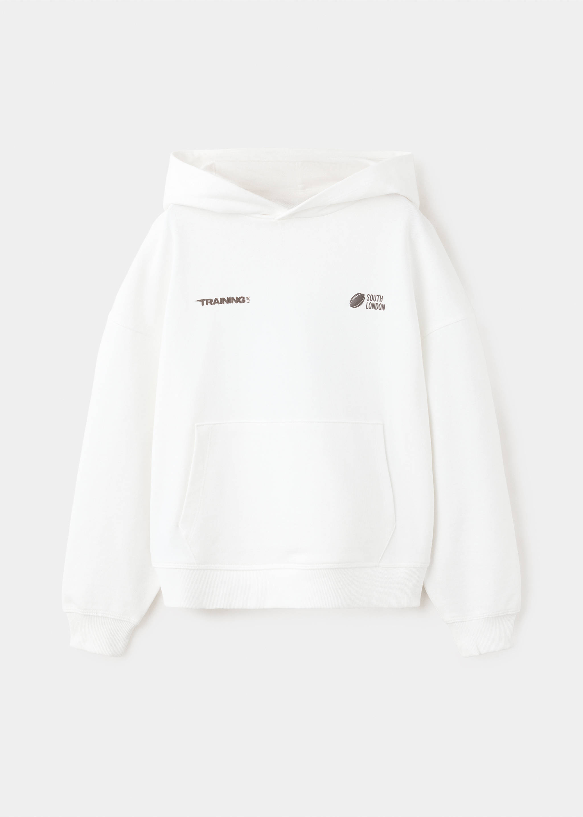 Oversized hoodie - Article without model, Off White. Ref: 37005168-00.