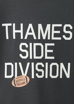 Printed cotton-blend t-shirt — Charcoal 2