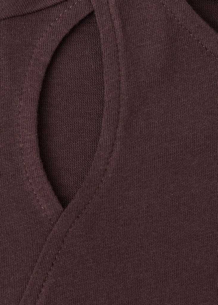 Cotton t-shirt with cut-out - thumbnail 5