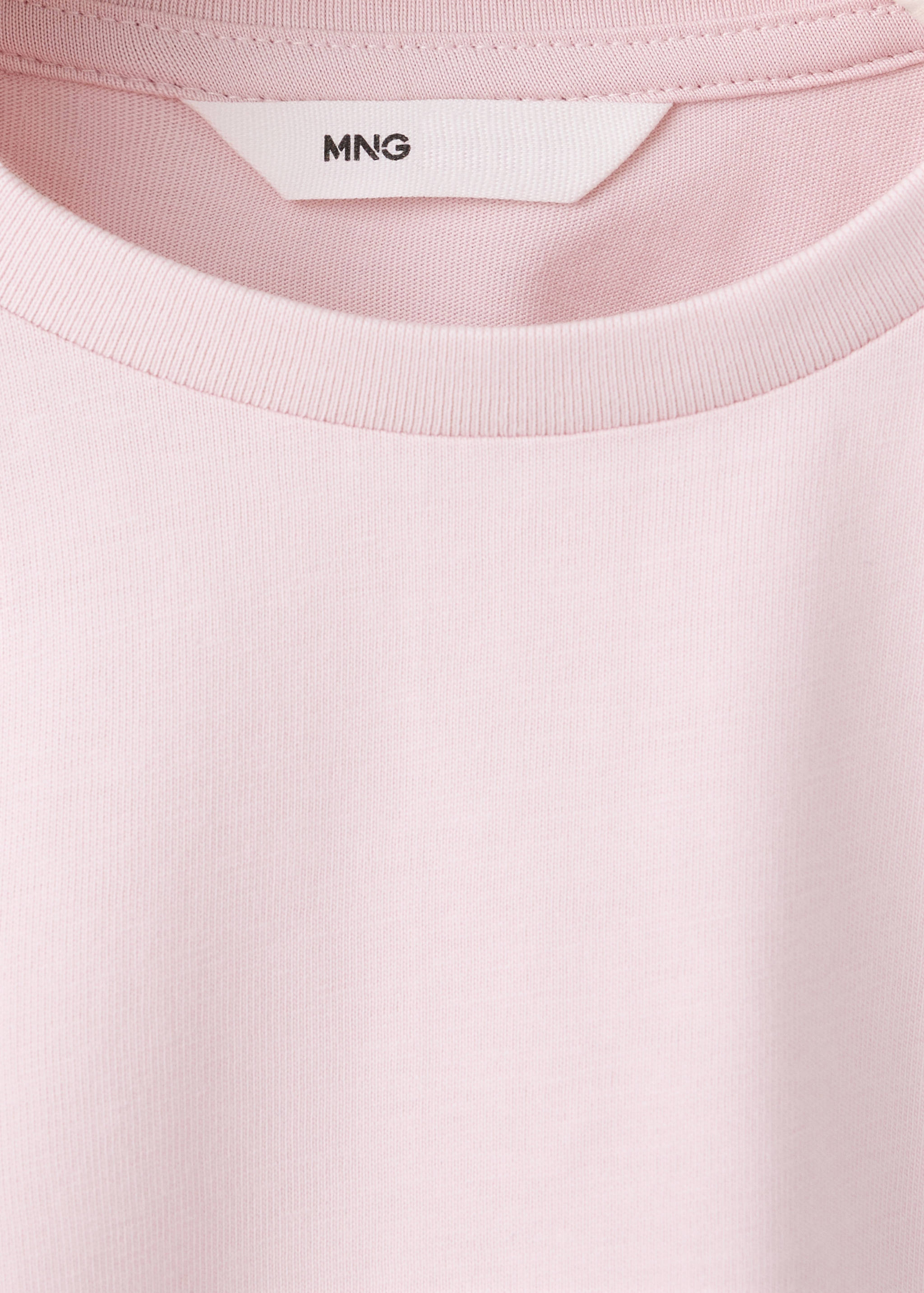 Ruffle cotton T-shirt - Details of the article 8