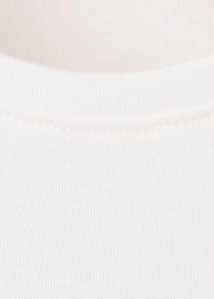 Printed detail T-shirt — Off White