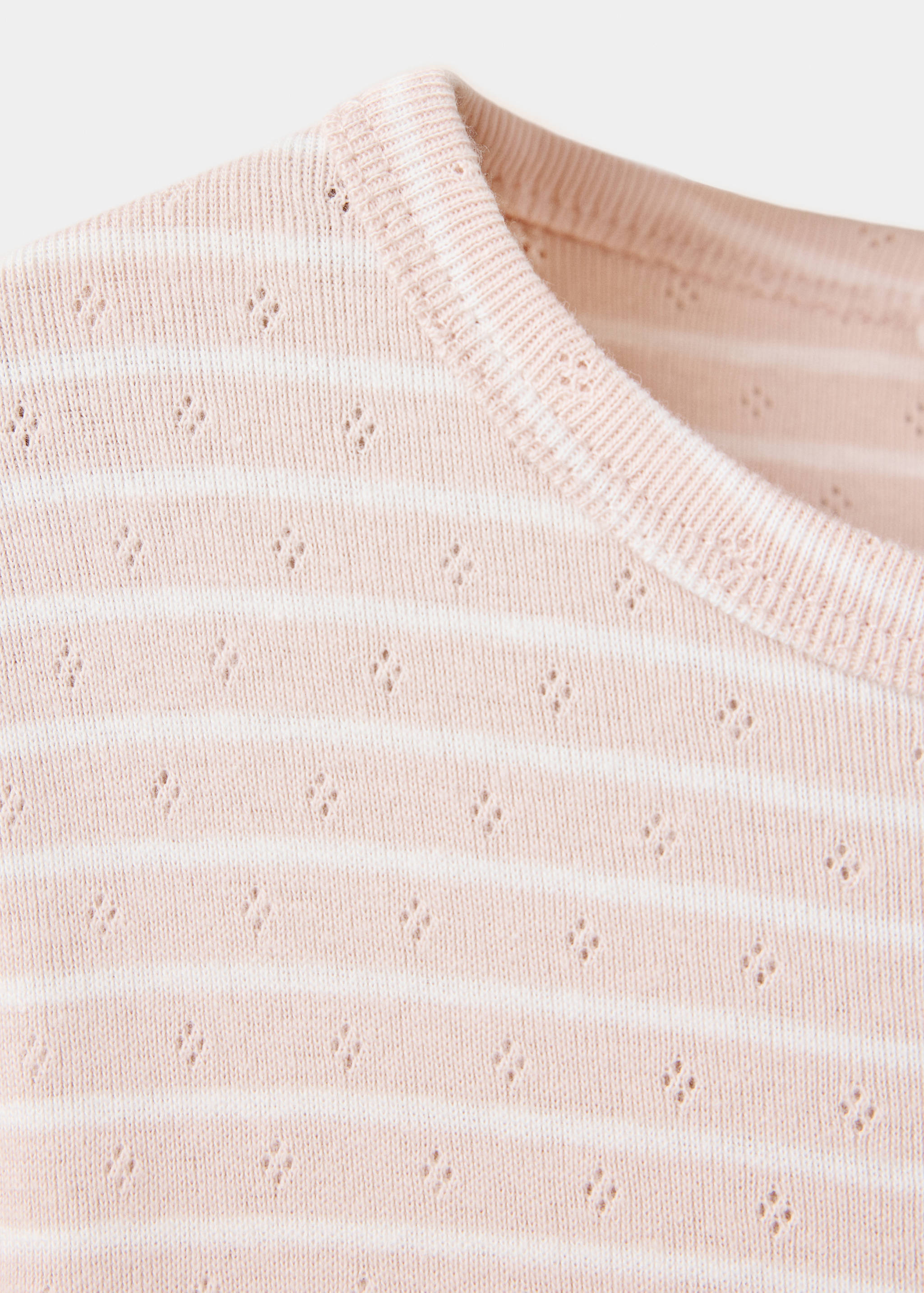 Gestreiftes Baumwoll-Shirt - Detail des Artikels 8
