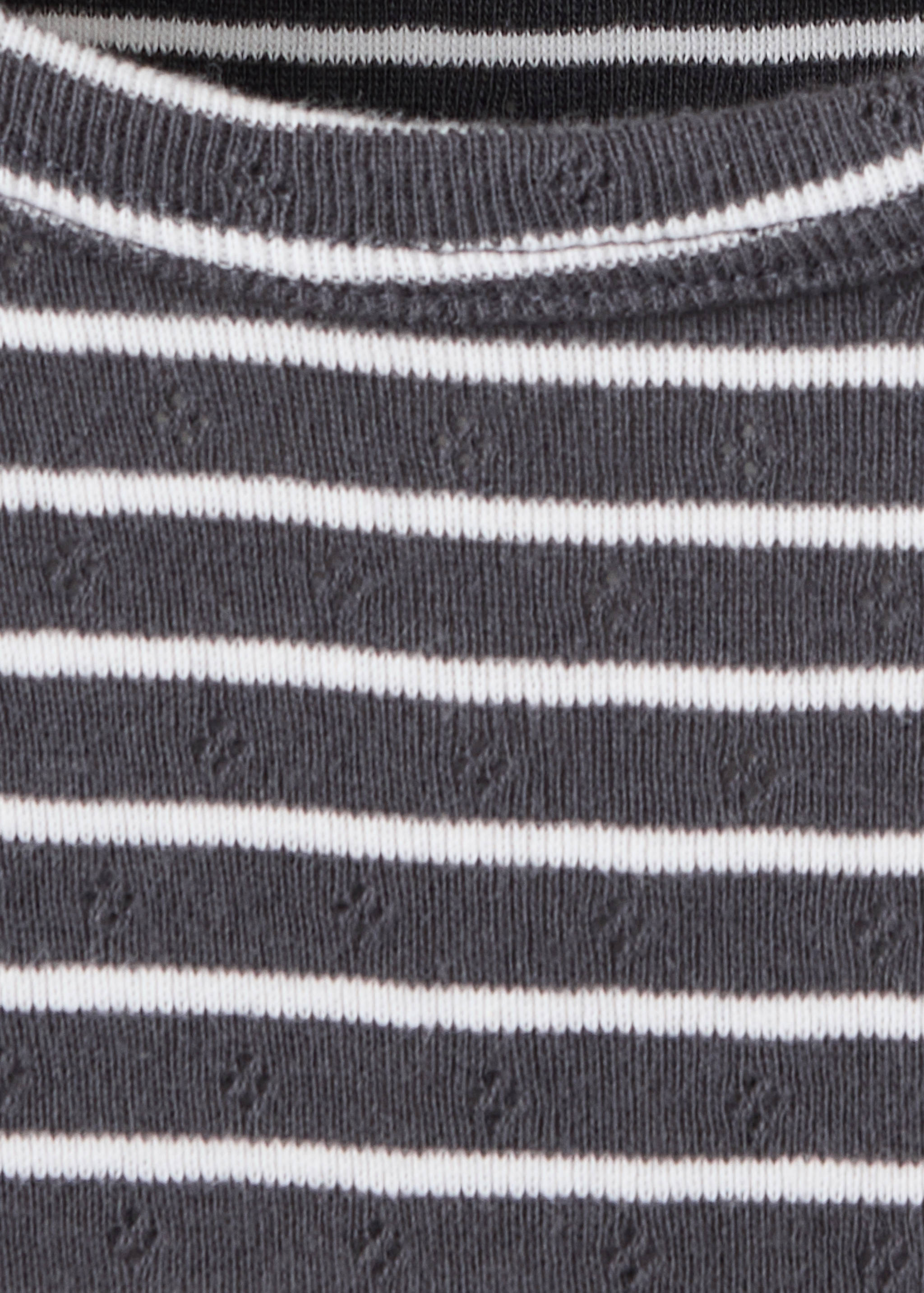 Gestreiftes Baumwoll-Shirt - Detail des Artikels 8