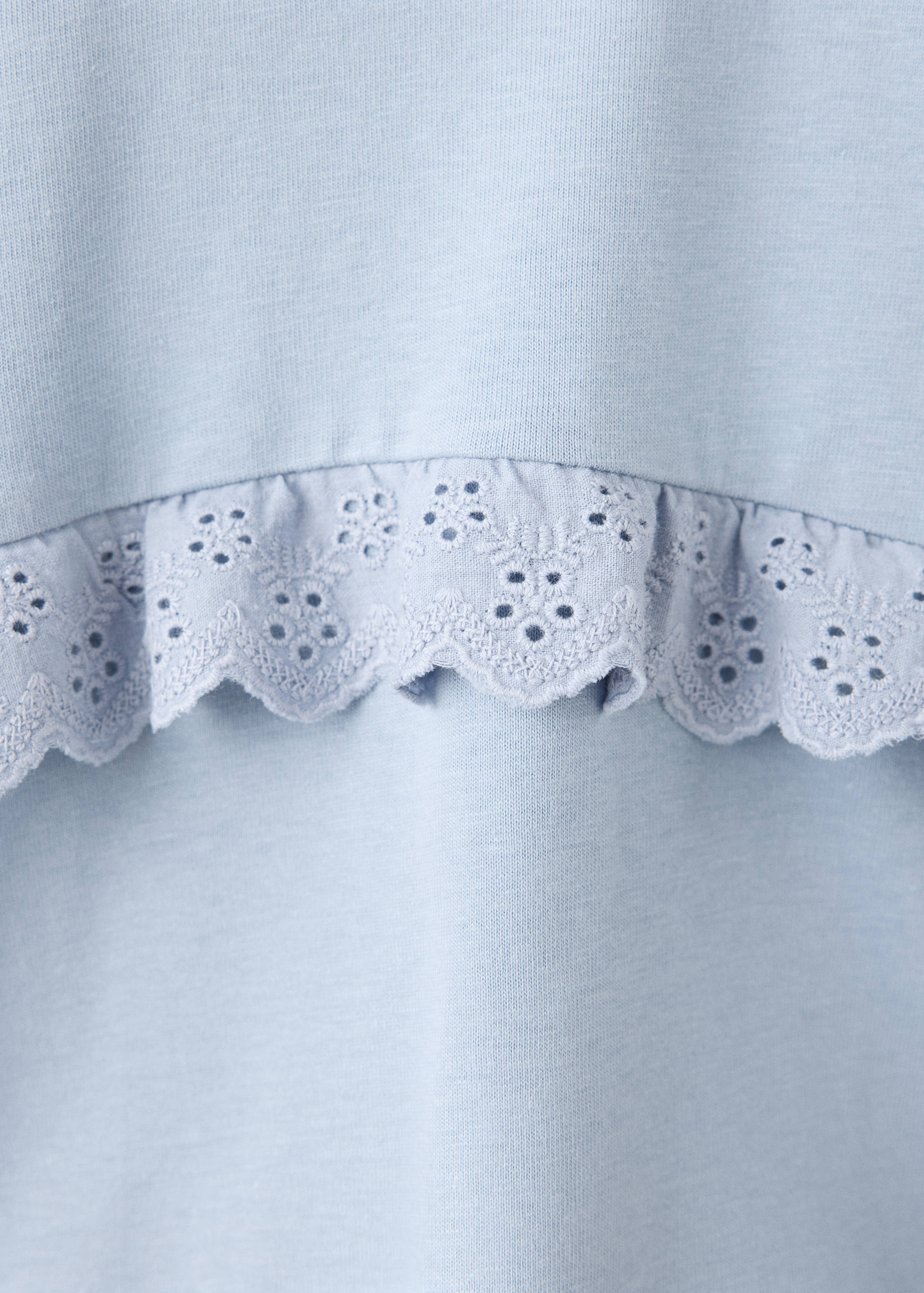 Frills cotton t-shirt - Details of the article 8