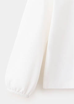 Babydoll-neck t-shirt — Off White 6