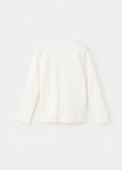 Ribbed long-sleeve T-shirt — Off White 3