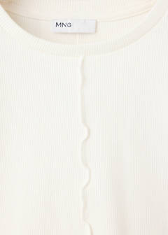 Ribbed long-sleeve T-shirt — Off White 2