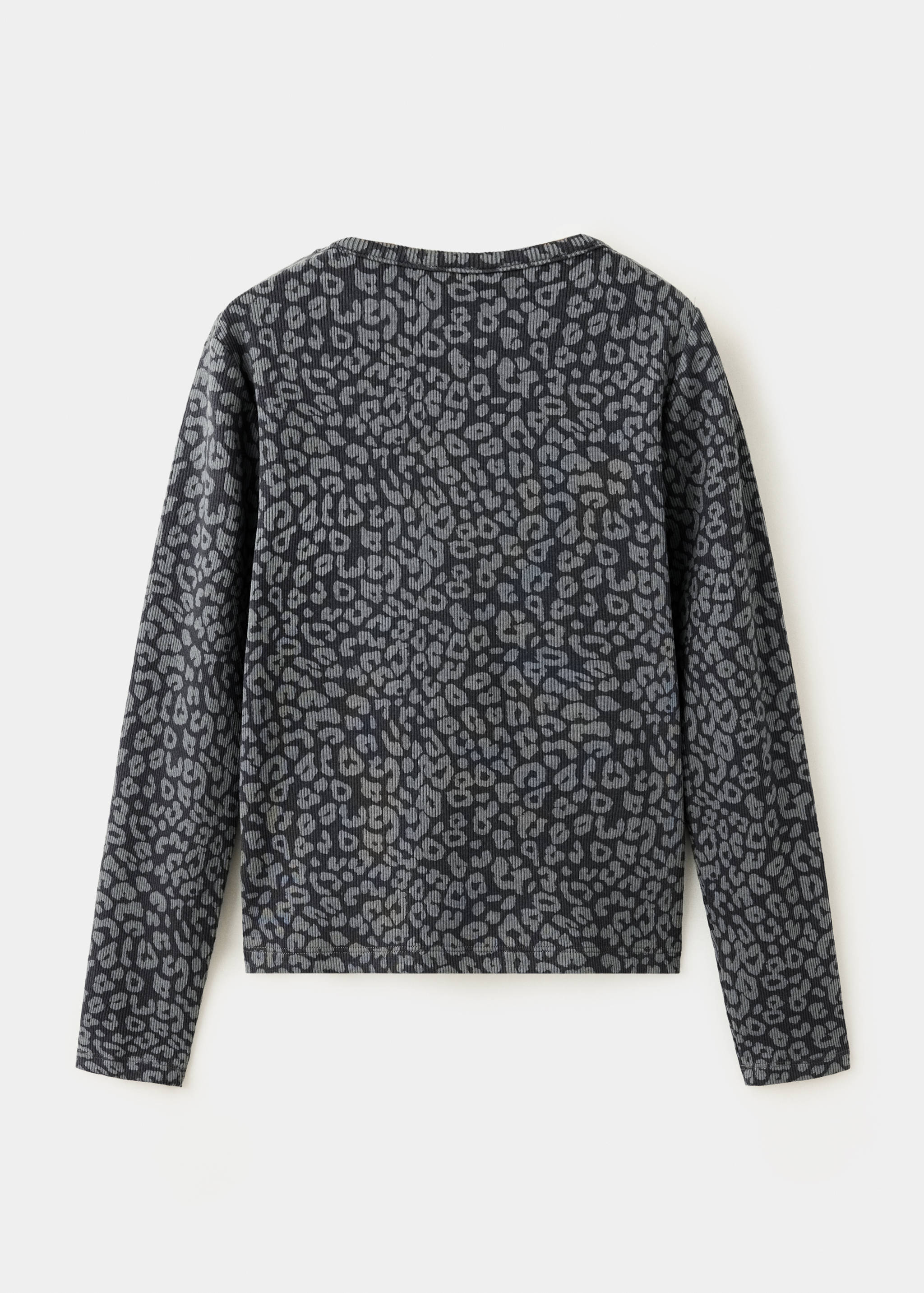 Camiseta animal print - Reverso del artículo