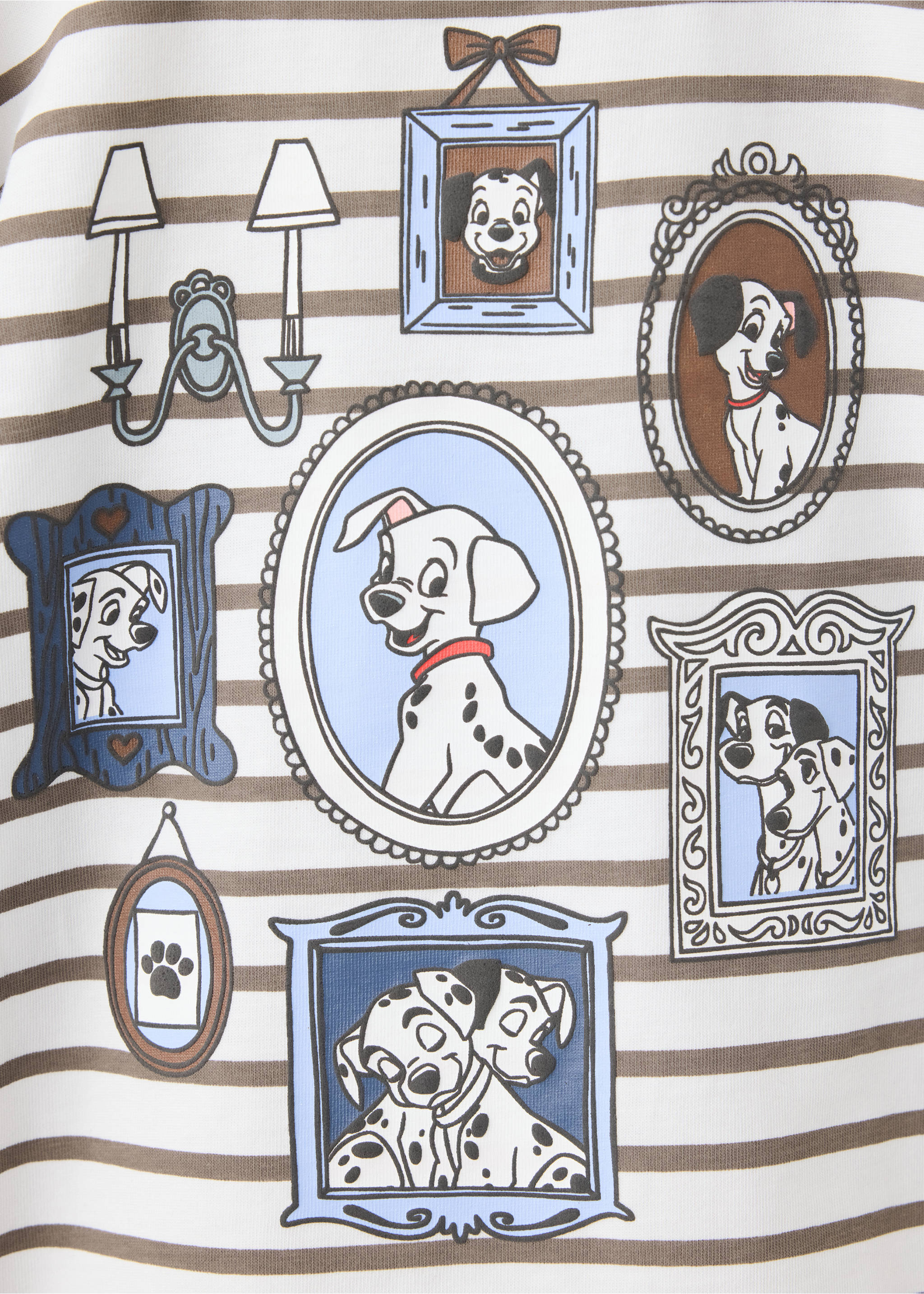 T-shirt Les 101 Dalmatiens - Détail de l'article 0, Marron. Ref: 37005185-00.