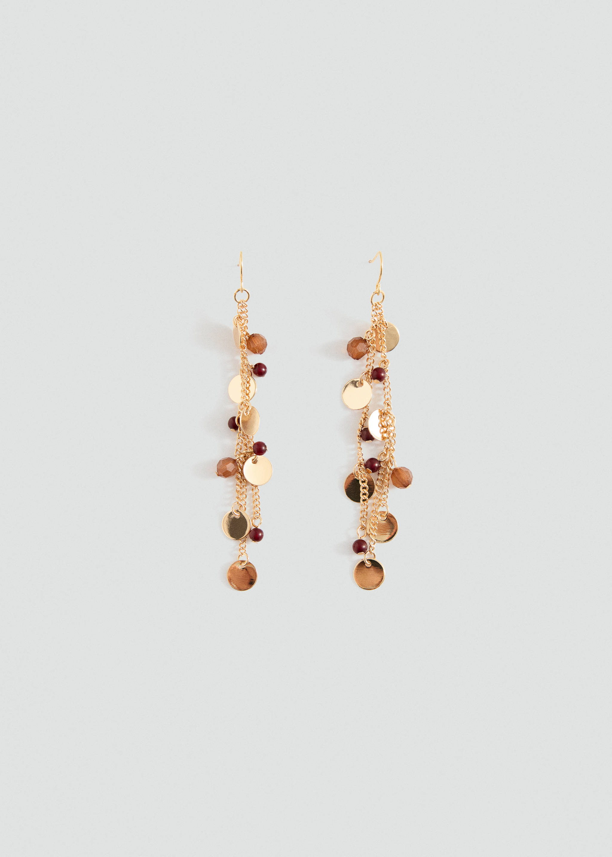 Boucles d'oreilles pendantes perles - Article sans modèle