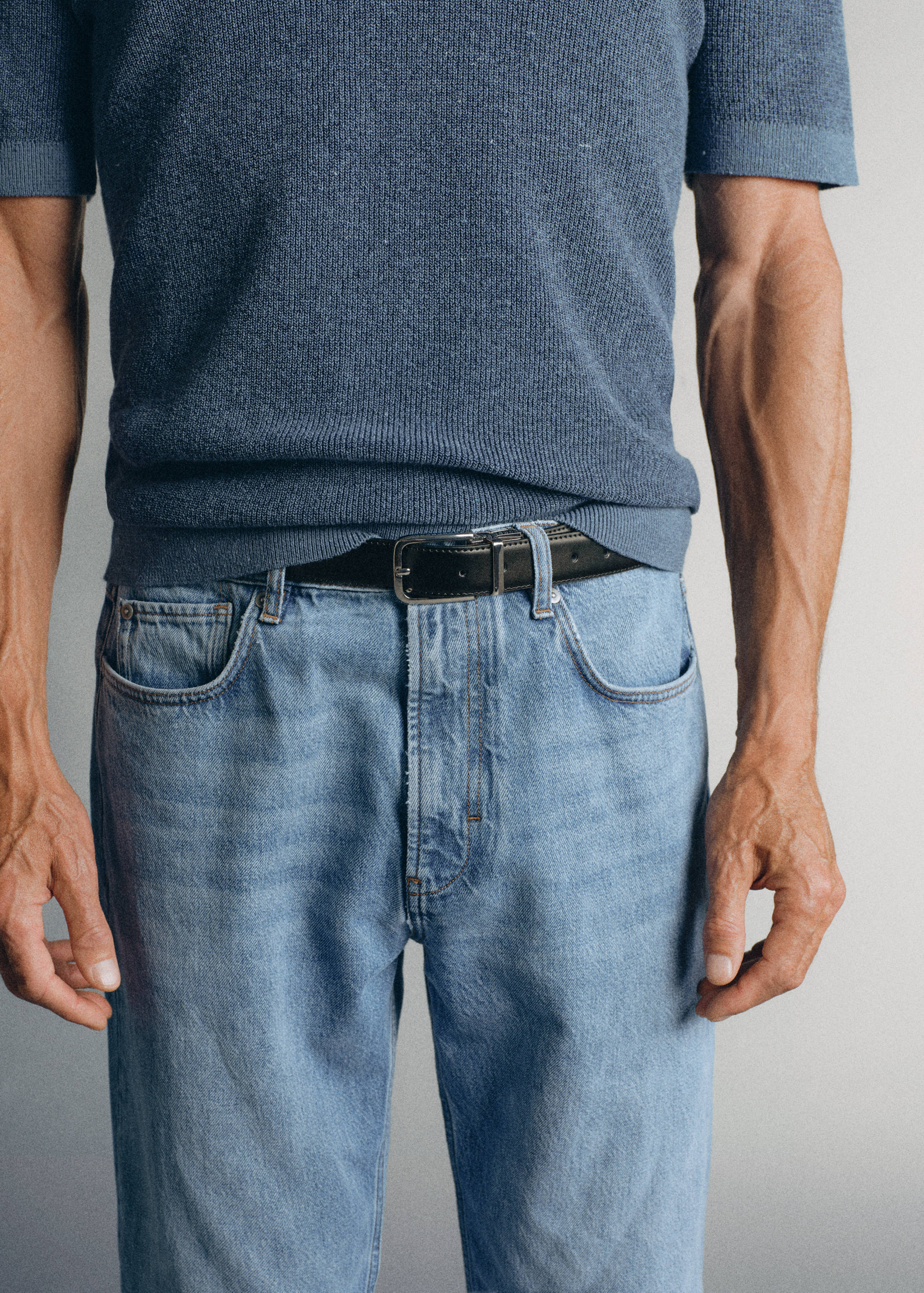 Regular fit jeans 100% premium cotton - Details of the article 1