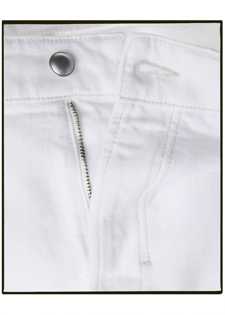 Slim-fit jeans in Italian cotton — Off White