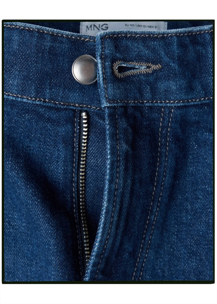 Slim-fit jeans in Italian cotton — Dark Blue