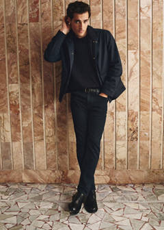 Slim-fit jeans in Candiani denim — Deep Dark Blue 7