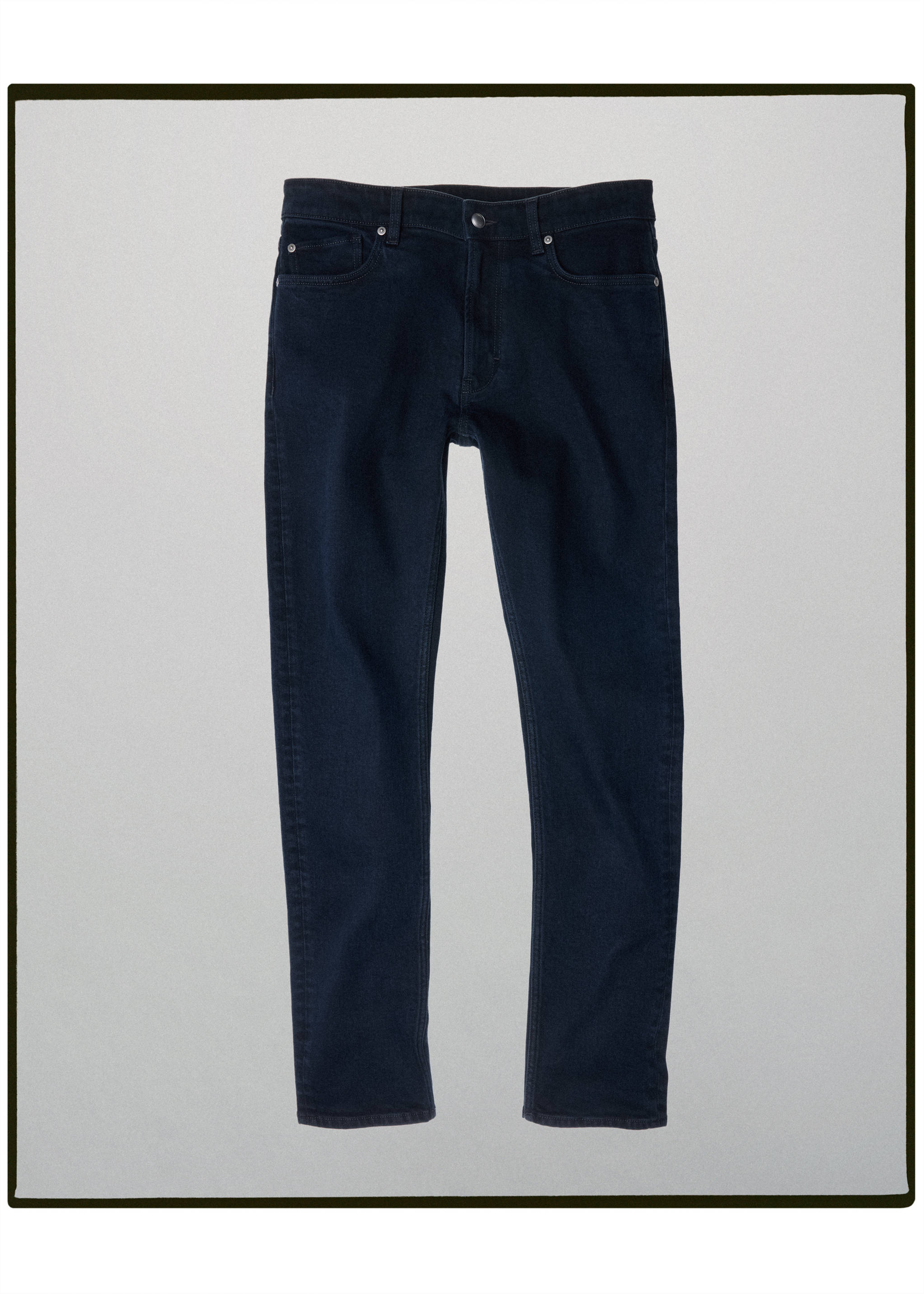 Jeans slim fit algodón - Artículo sin modelo, Azul oscuro intenso. Ref: 37005846-00.