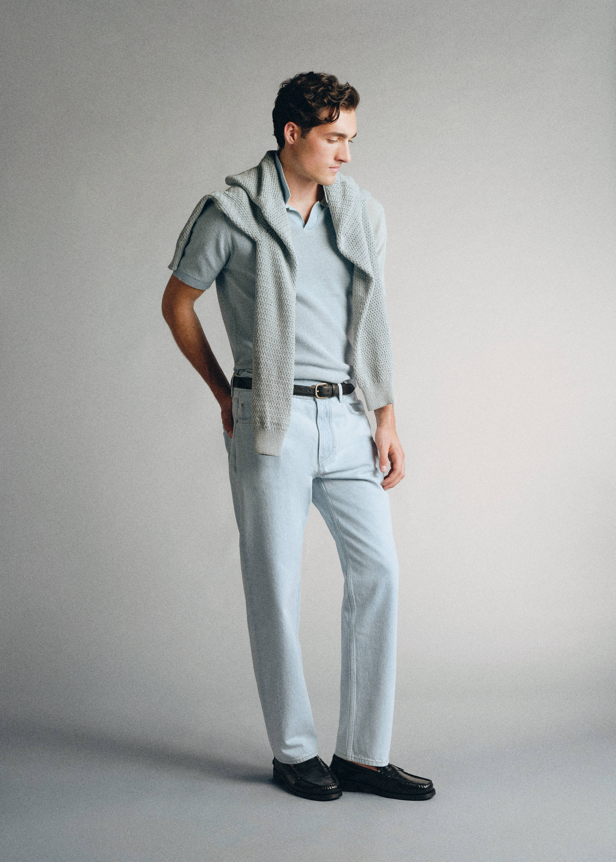 Jeans relaxed fit 100% algodón premium - Detalle del artículo 2