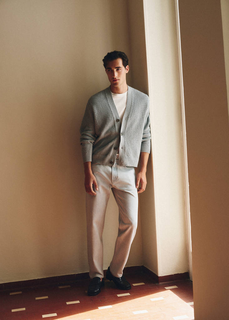 Relaxed-fit jeans, 100% cotton, made in Italy — Bleach Blue