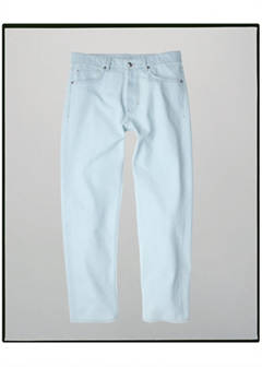 Relaxed-fit jeans in Candiani fabric — Bleach Blue 9