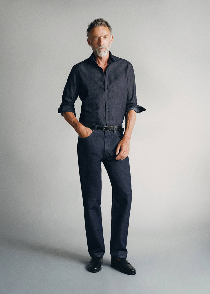 Relaxed-fit jeans, 100% cotton, made in Italy — Open Blue