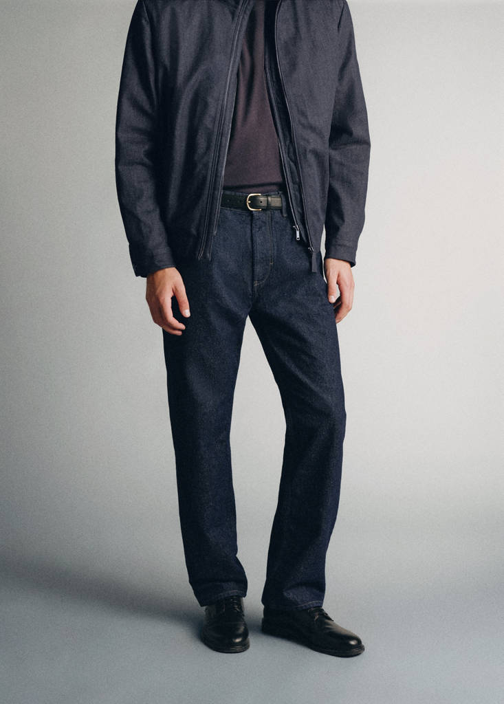 Relaxed-fit jeans, 100% cotton, made in Italy — Open Blue