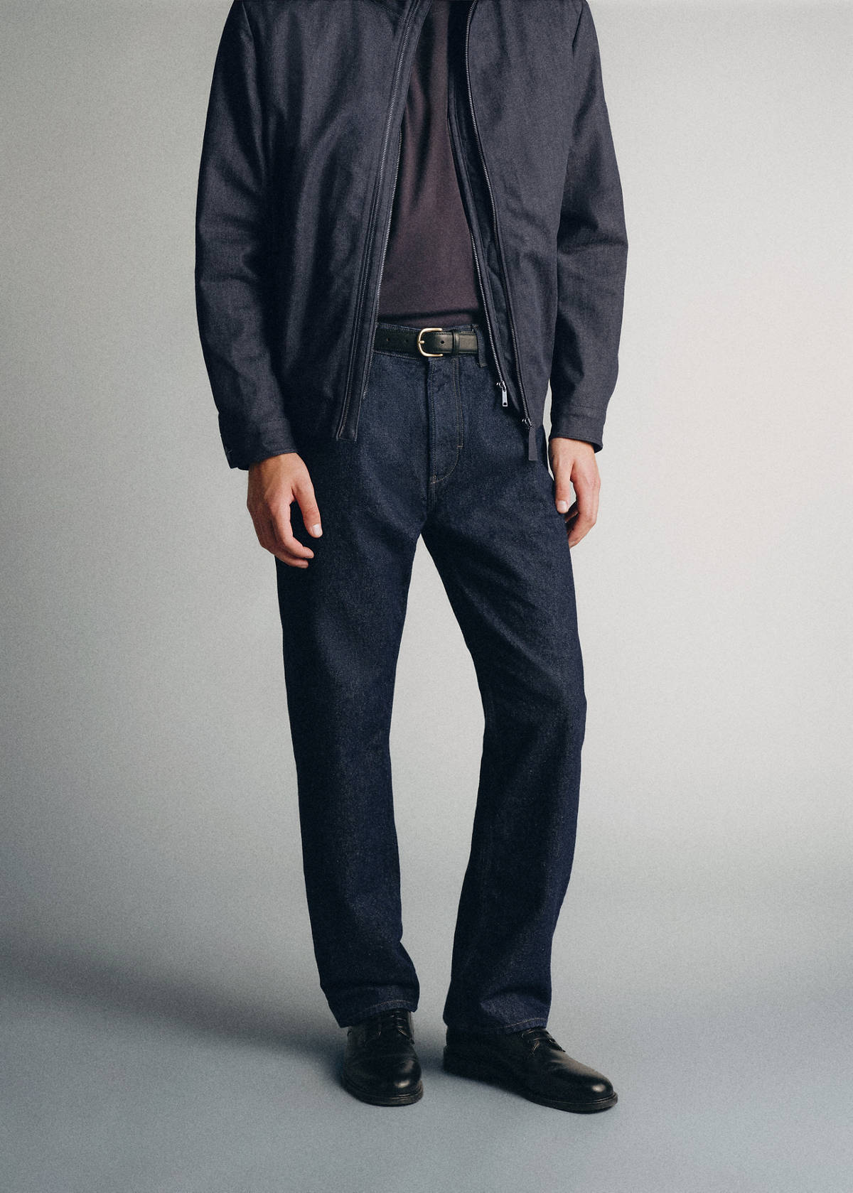 Relaxed-fit jeans in Candiani fabric — Open Blue