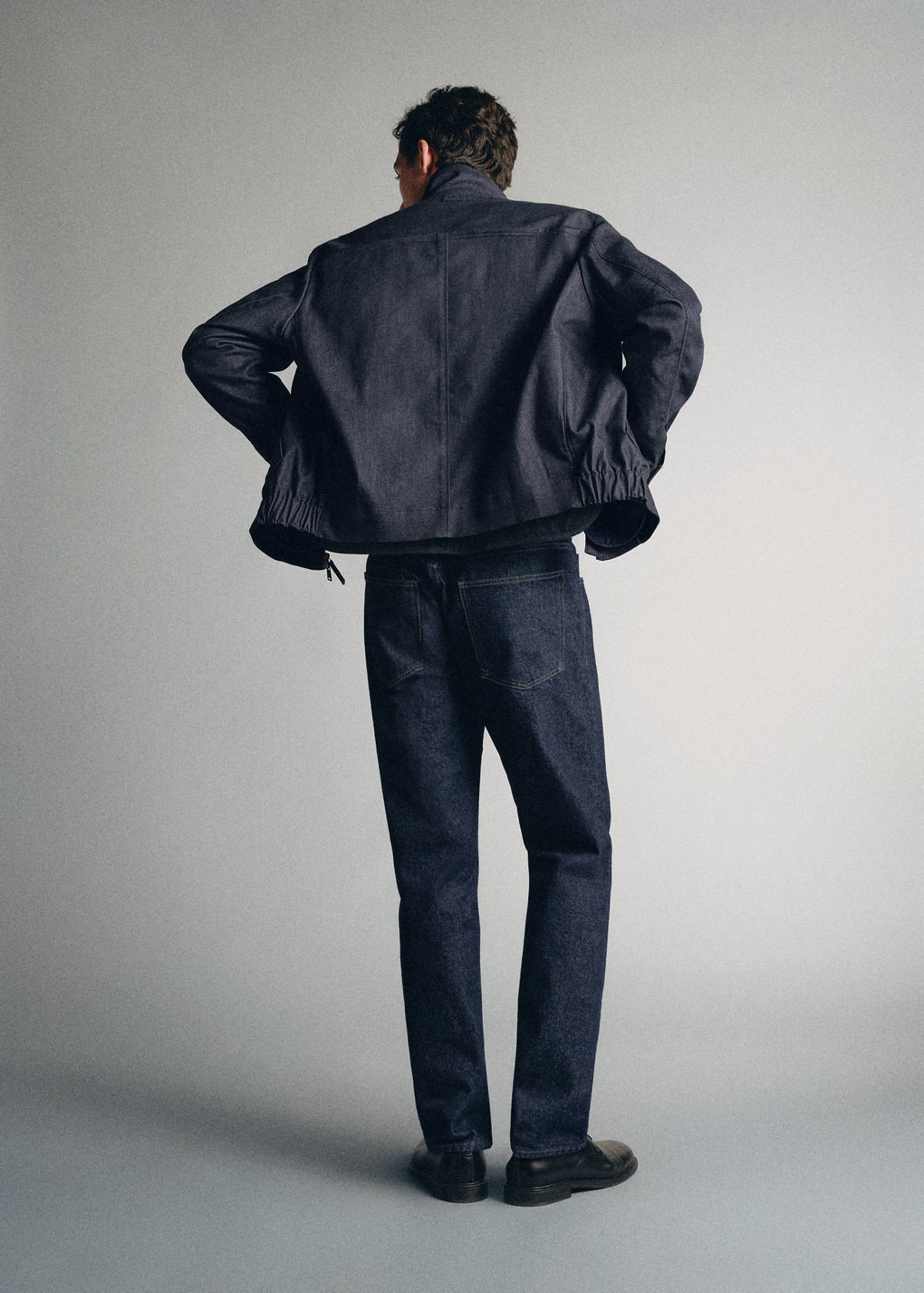 Relaxed-fit jeans in Candiani fabric — Open Blue