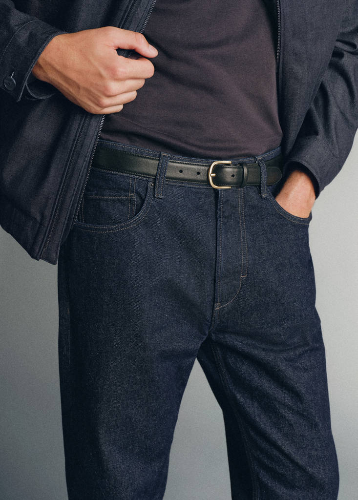 Relaxed-fit jeans, 100% cotton, made in Italy — Open Blue