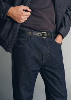 Relaxed-fit jeans in Candiani fabric — Open Blue 14