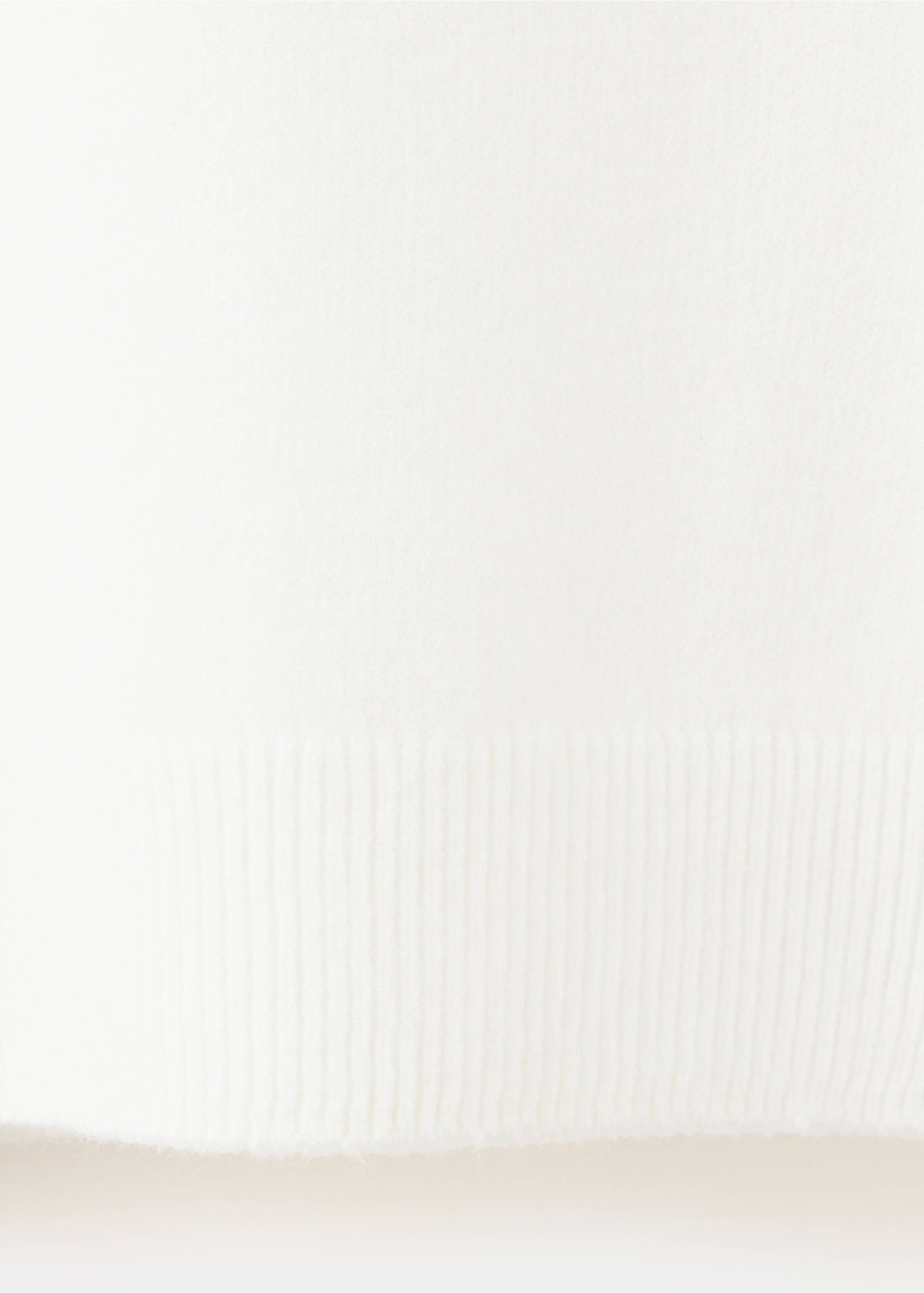 Boat neck sweater - Details of the article 0, Off White. Ref: 37005852-00.
