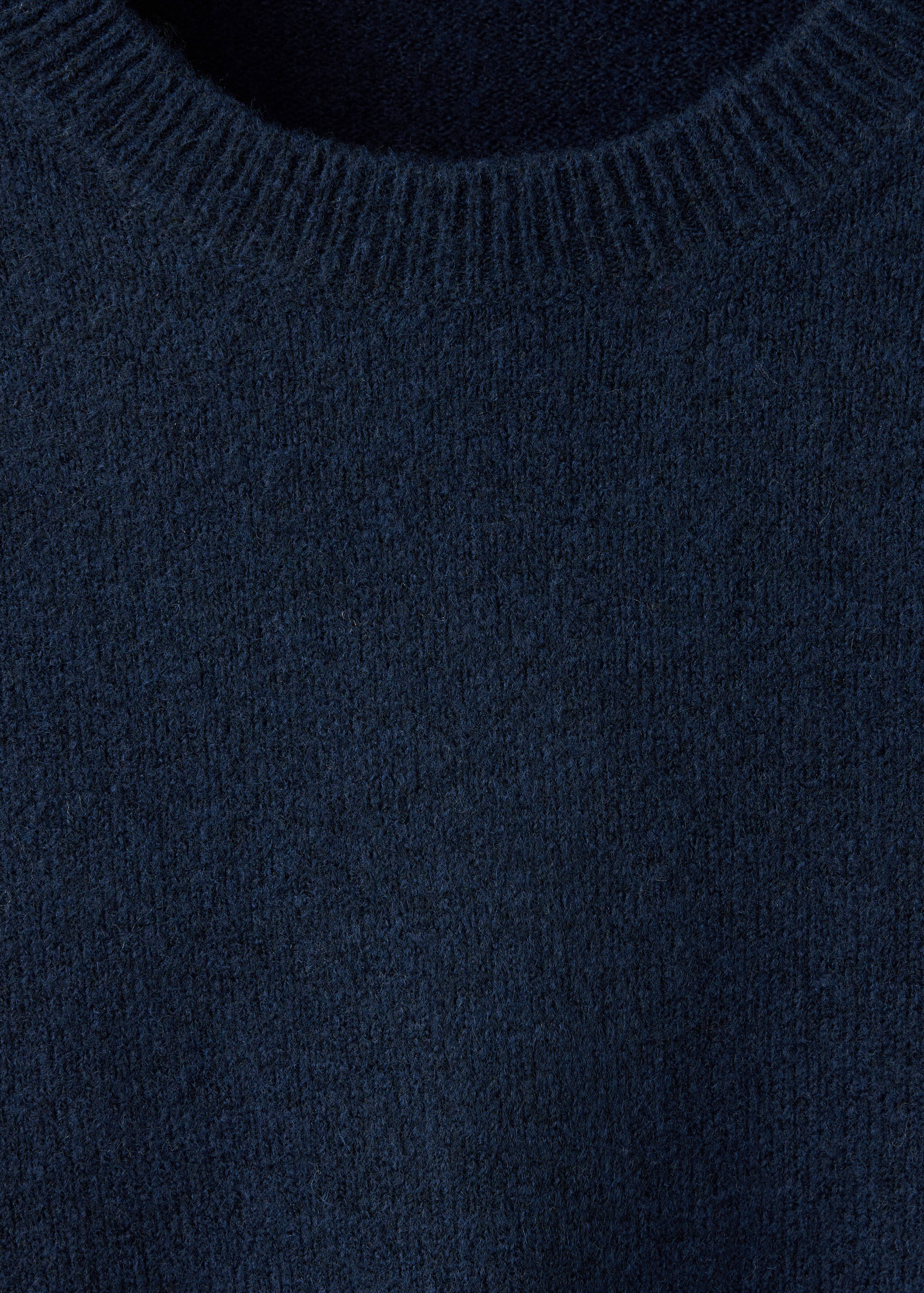 Ribbed neck sweater - Details of the article 8