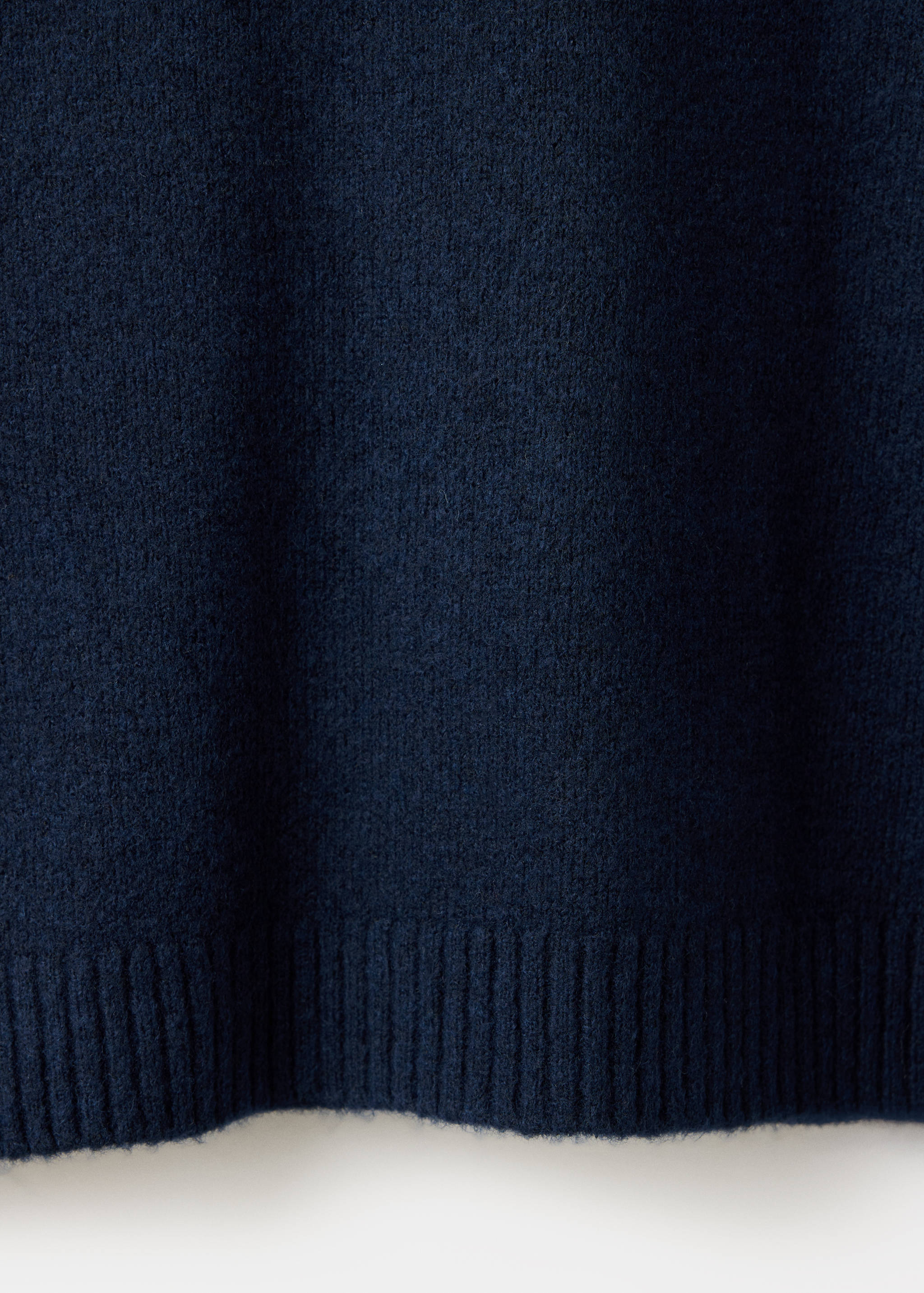 Ribbed neck sweater - Details of the article 0