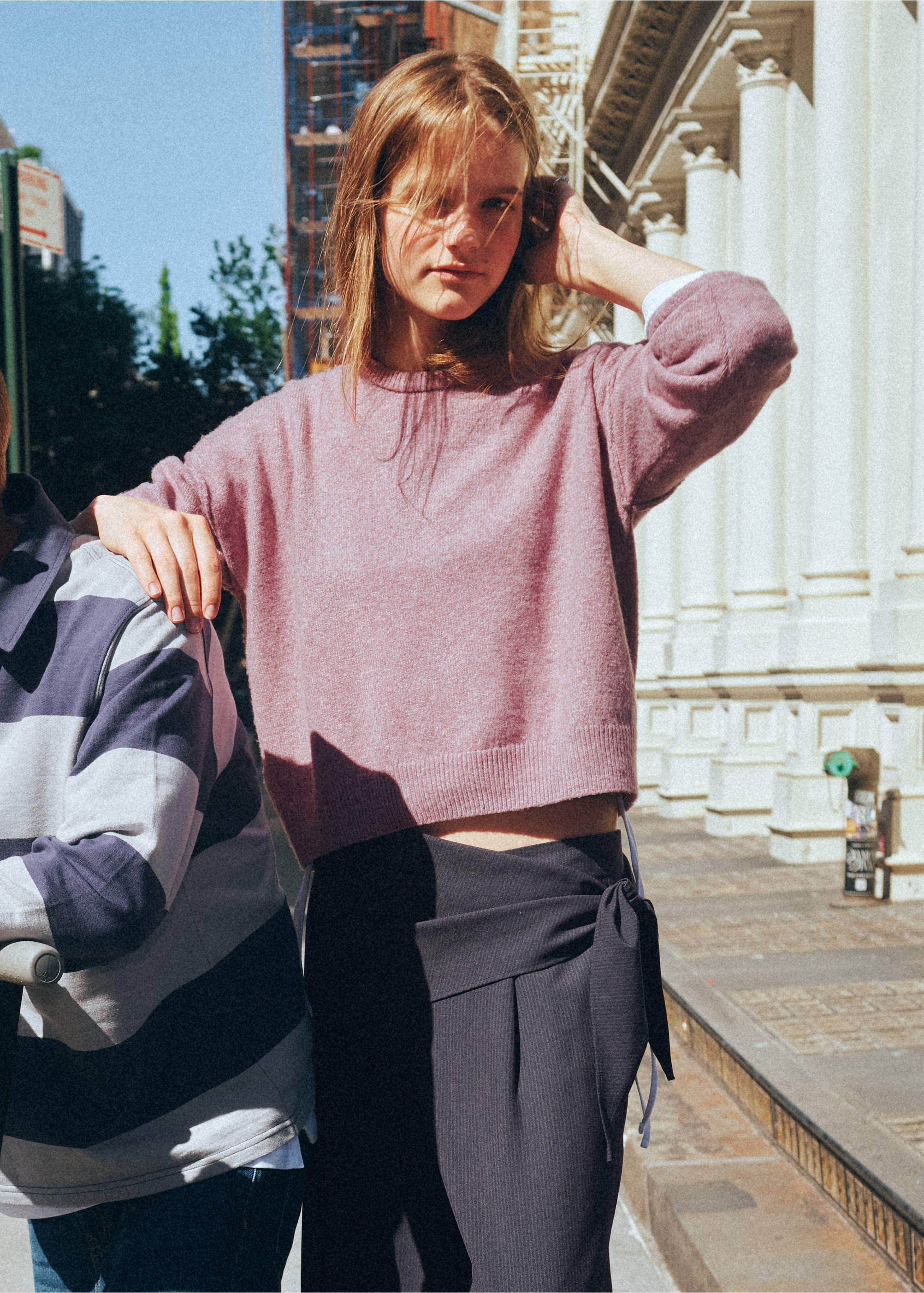 Flecked sweater - Medium plane, Pink. Ref: 37005859-00.