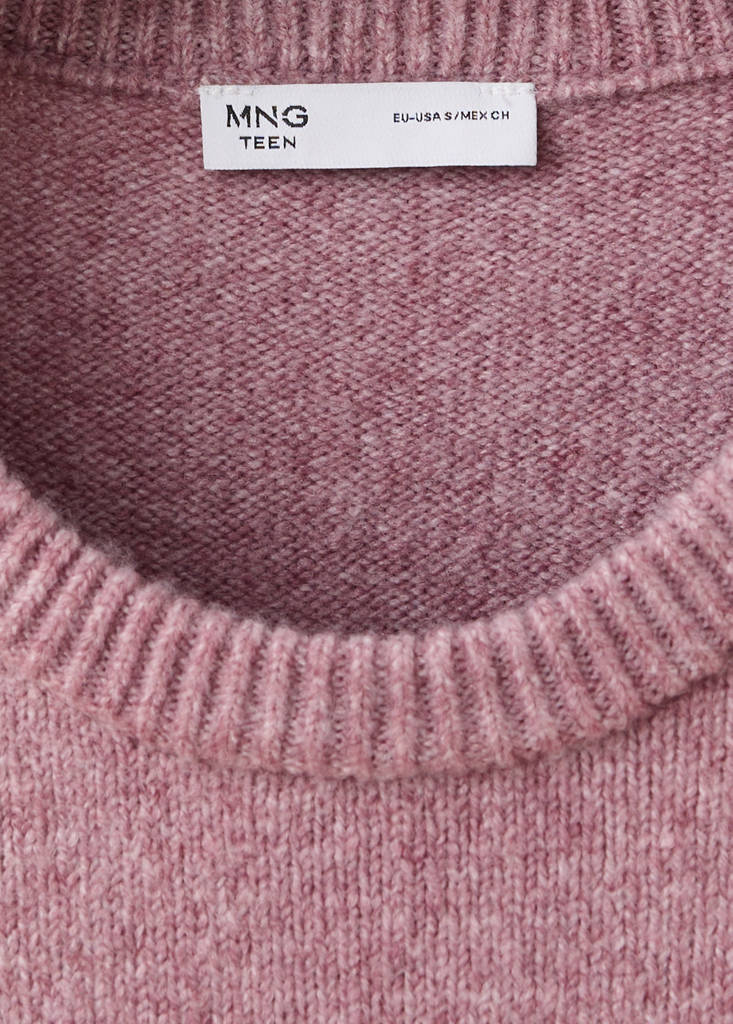 Flecked sweater — Pink