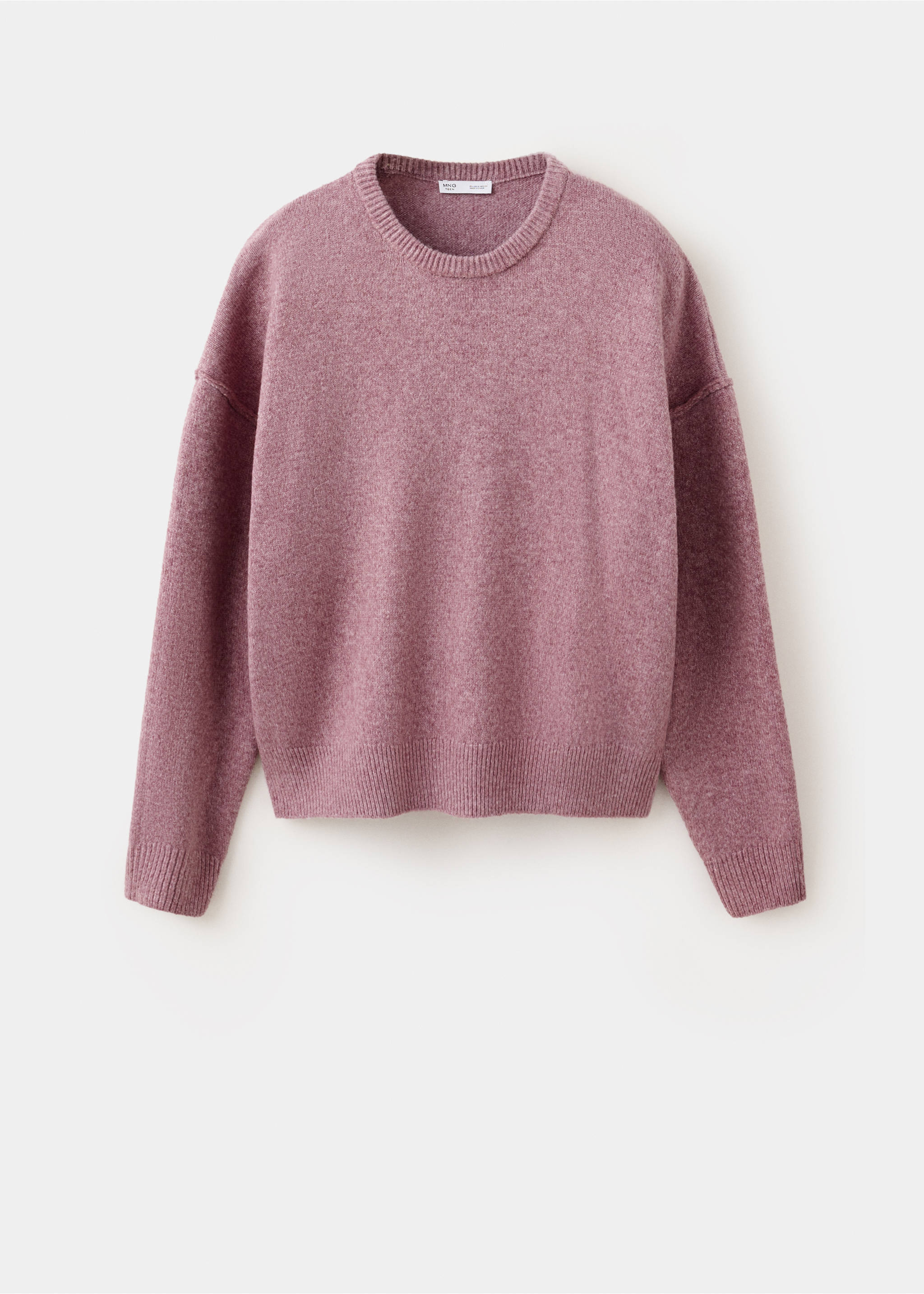 Flecked sweater - Article without model, Pink. Ref: 37005859-00.