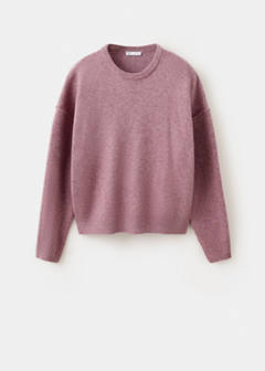Flecked sweater — Pink 5