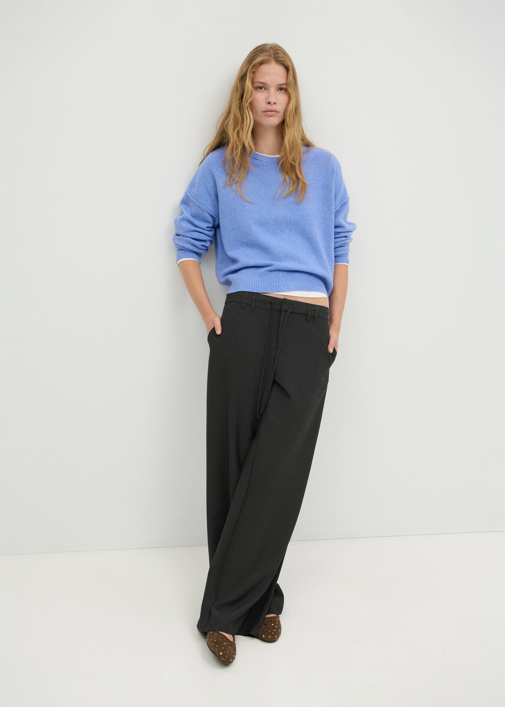 Flecked sweater - General plane