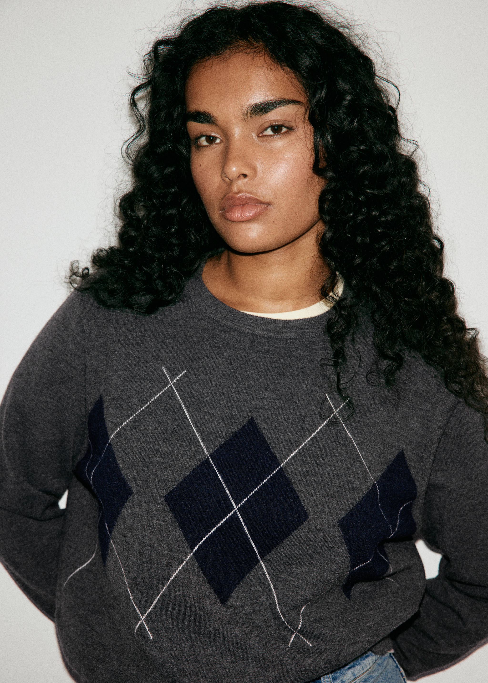 Pull maille losanges - Détail de l'article 4