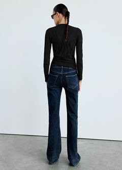 Fitted textured sweater — Black 3