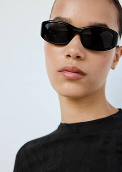 Fitted textured sweater — Black 4