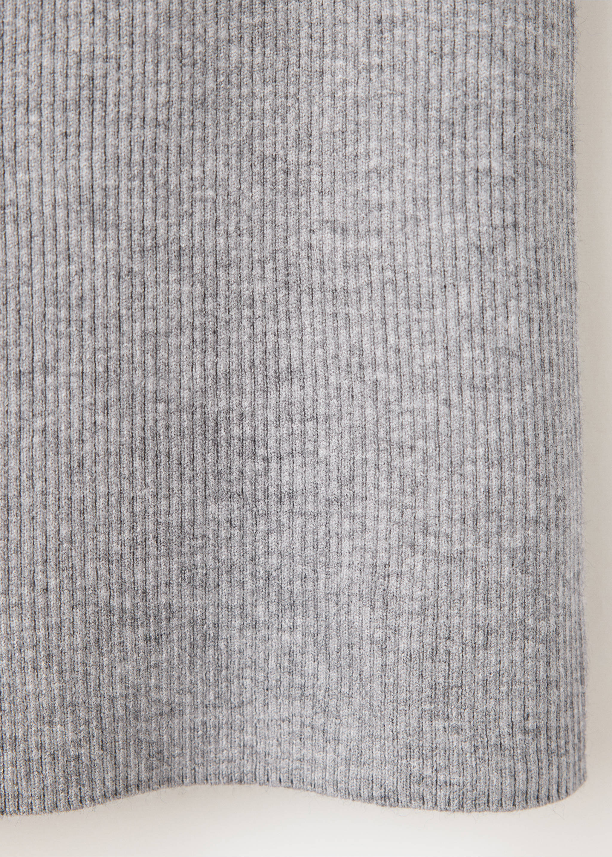 Jersey canalé alamares - Detalle del artículo 0, Gris medio vigoré. Ref: 37005866-00.