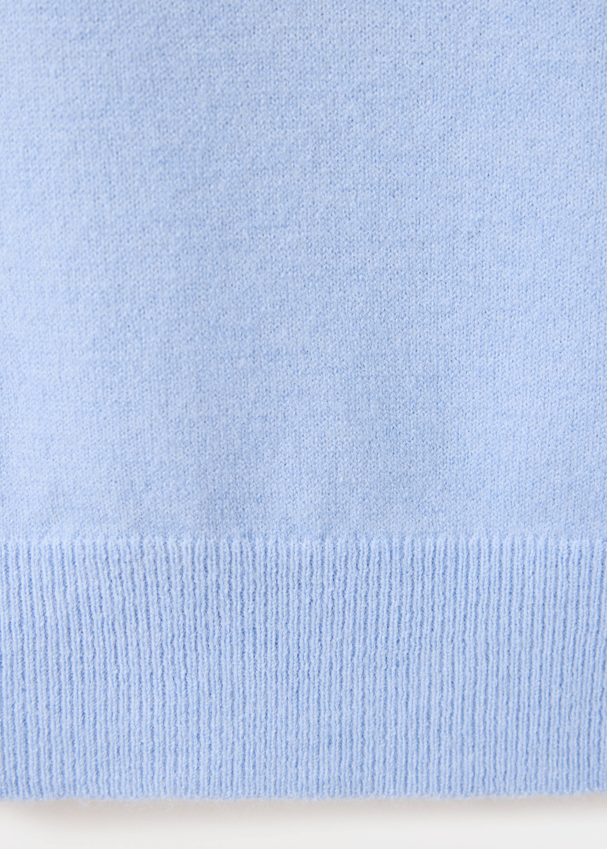 Short-sleeved knitted sweater - Details of the article 0