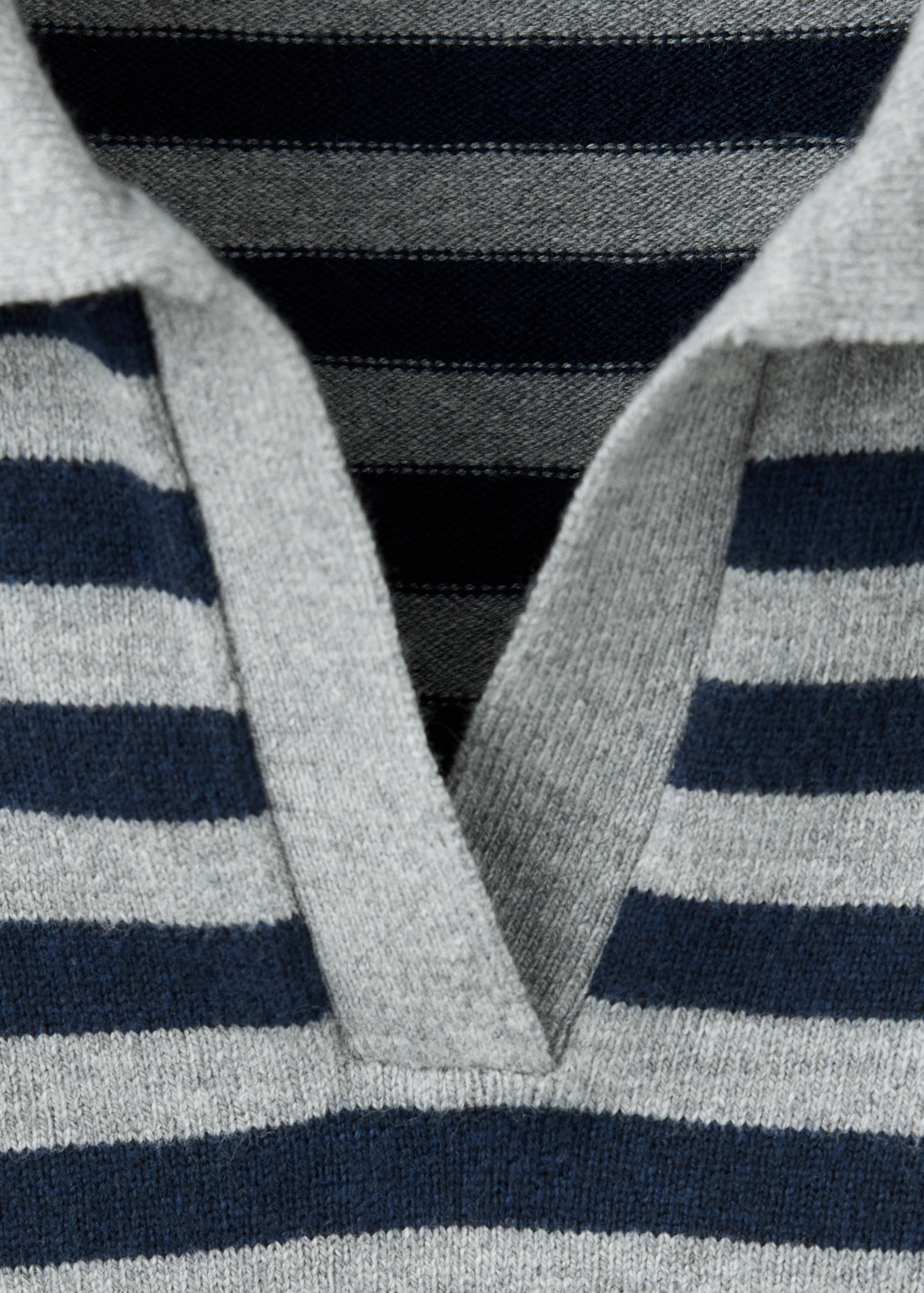 Jersey cuello polo rayas - Detalle del artículo 8
