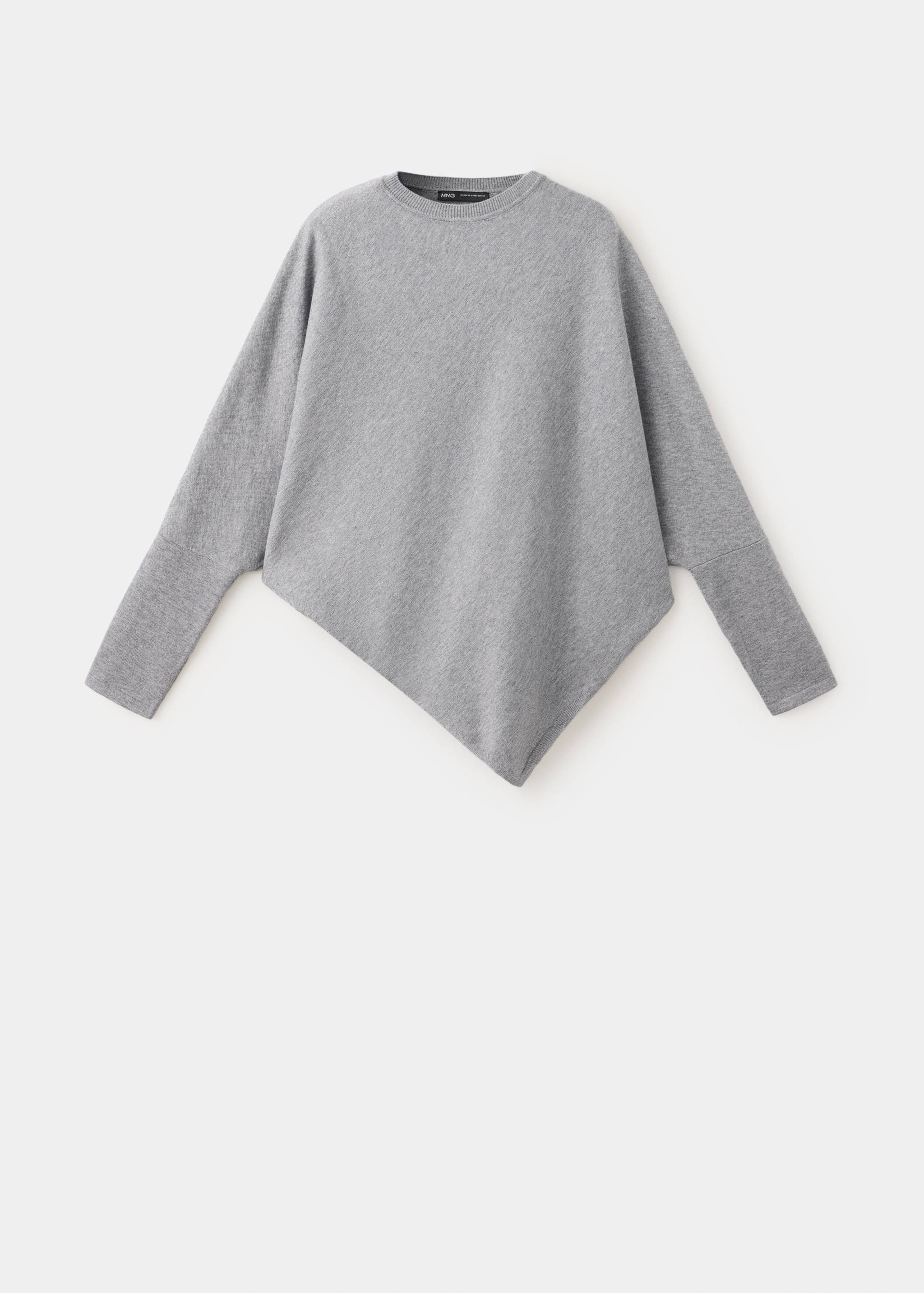 Asymmetric hem sweater - Article without model